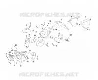 ACHTERSPATBORD / ZIJDEKSEL / KNIPPERLICHT