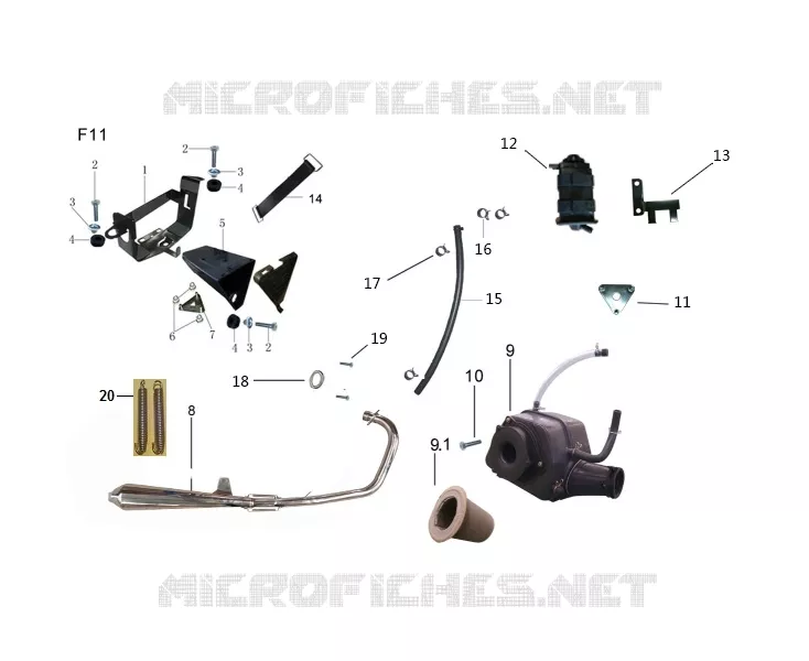 UITLAATSYSTEEM / LUCHTFILTER HUIS / ACCUBAK