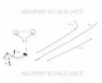 SPIEGELS / KABELS / ACHTERREMPEDAAL