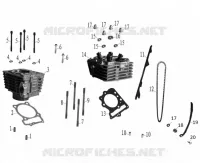 CILINDER / CILINDERKOP / DISTRIBUTIEKETTING