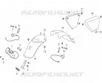 ACHTERSPATBORD / ZIJDEKSEL / KNIPPERLICHT