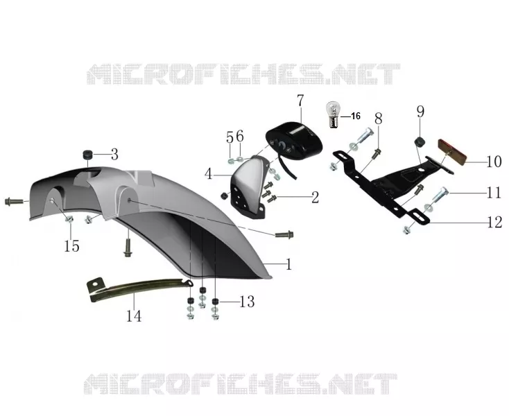 ACHTERSPATBORD / ACHTERLICHT
