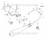 UITLAATSYSTEEM / LUCHTFILTER HUIS / ACCU / GEREEDSCHAP