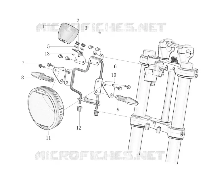 TELLERSET / KOPLAMP / KNIPPERLICHT