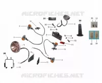ACHTERLICHT / KOPLAMP / KNIPPERLICHT