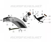 ACHTERSPATBORD / ACHTERLICHT