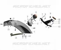 ACHTERSPATBORD / ACHTERLICHT