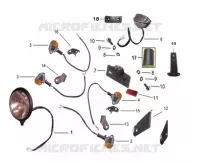 ACHTERLICHT / KOPLAMP / KNIPPERLICHT