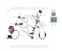 ACHTERLICHT / KOPLAMP / KNIPPERLICHT