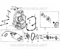 OLIEPOMP / STARTMOTOR / VLIEGWIEL
