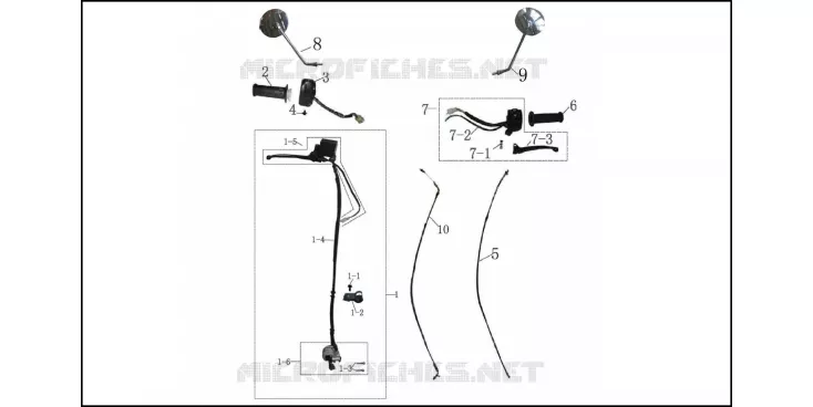 REMMEN / KABEL / STUURSCHAKELAAR