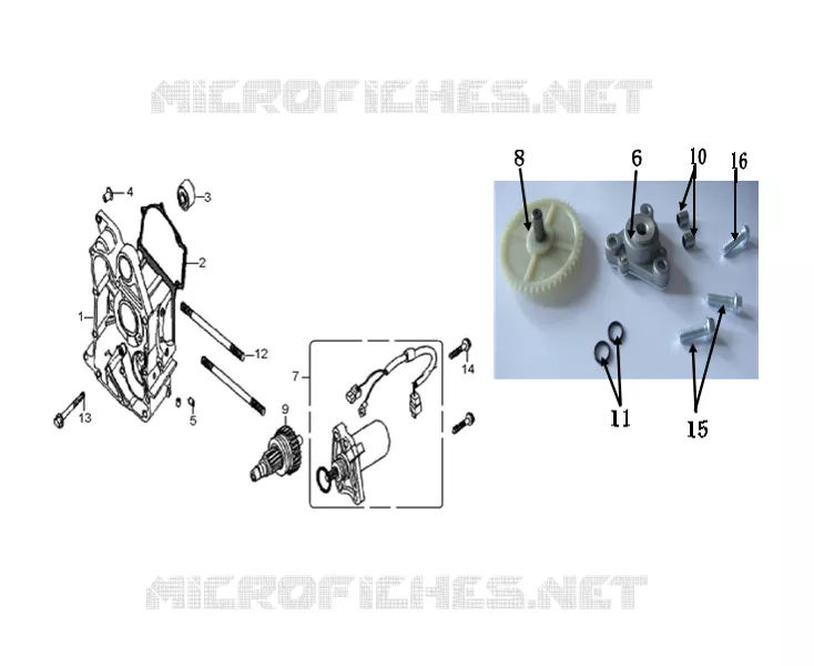 OLIEPOMP / STARTMOTOR