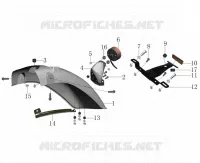 ACHTERSPATBORD / ACHTERLICHT