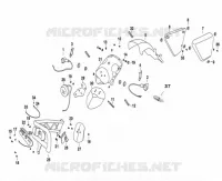 ACHTERSPATBORD / ZIJDEKSEL / KNIPPERLICHT