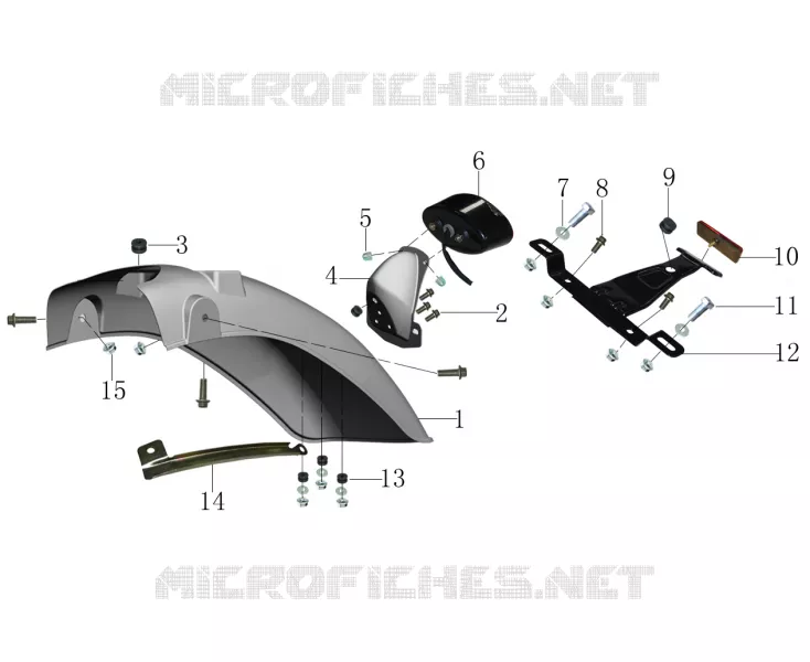 ACHTERSPATBORD / ACHTERLICHT