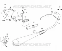 UITLAATSYSTEEM / LUCHTFILTER HUIS / ACCU