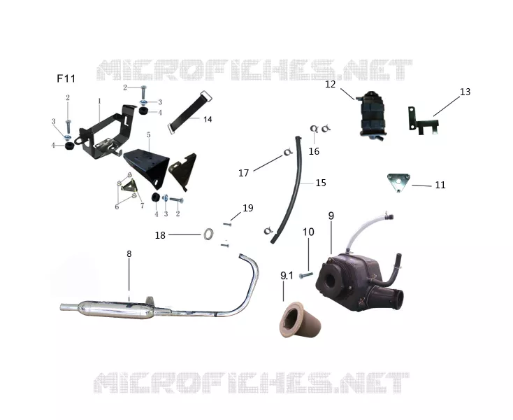 UITLAATSYSTEEM / LUCHTFILTER / ACCUBAK