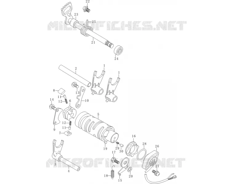 SCHAKEL MECHANISME