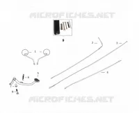 SPIEGELS / KABELS / ACHTERREMPEDAAL