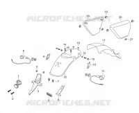 ZIJDEKSELS / ACHTERSPATBORD / ACHTERLICHT / KNIPPERLICHT