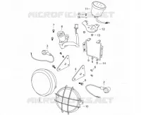 TELLERSET / KOPLAMP / KNIPPERLICHT