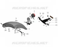 ACHTERLICHT / SPATBORD