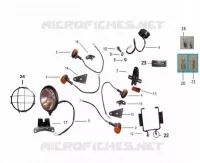 ACHTERLICHT / KOPLAMP / KNIPPERLICHT