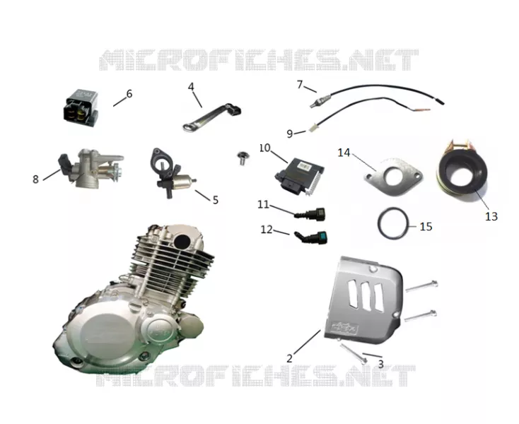 MOTOR ONDERDELEN