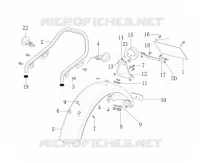 ACHTERSPATBORD / ACHTERLICHT / KNIPPERLICHT