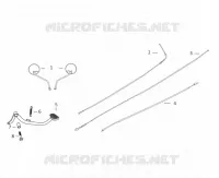 SPIEGELS / KABELS / ACHTERREMPEDAAL