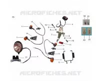 ACHTERLICHT / KOPLAMP / KNIPPERLICHT